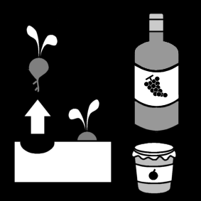 jardin production / traiter la récolte